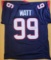 J.J. Watt Houston Texans Autographed Custom Football Jersey coa