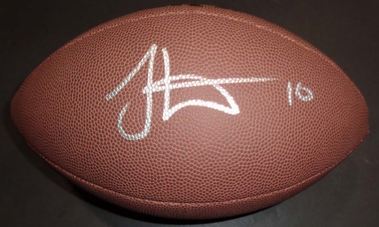 Tyreek Hill Miami Dolphins Autographed Wilson Football coa