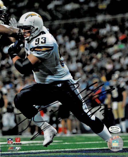 Luis Castillo San Diego Chargers Autographed 8x10 Photo coa