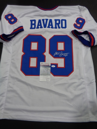 Mark Bavaro New York Giants Autographed Custom Jersey coa