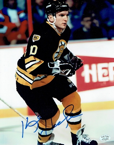 Ken Hodge Jr. Boston Bruins Autographed 8x10 Photo coa