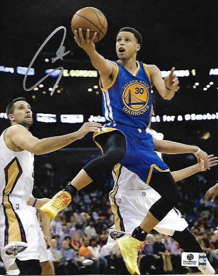 Stephen Curry Golden State Warriors Autographed 8x10 Photo coa