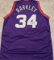 Charles Barkley Phoenix Suns Autographed Custom Basketball Jersey coa