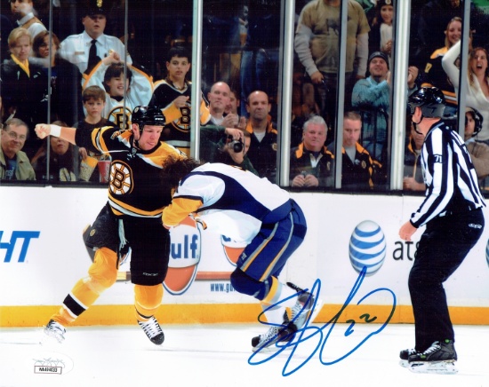 Shawn Thornton Boston Bruins Autographed 8x10 Photo coa
