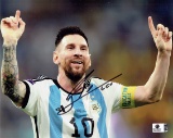 Lionel Messi Argentina Autographed 8x10 Photo coa