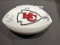 Patrick Mahomes & Travis Kelce Kansas City Chiefs Dual Autographed Football coa
