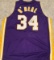 Shaquille O'Neal Los Angeles Lakers Autographed Custom Basketball Jersey coa