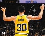 Stephen Curry Golden State Warriors Autographed 8x10 Photo coa  *02