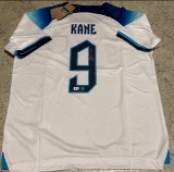 Harry Kane England National Team 2022 Nike Home Soccer Jersey coa