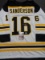 Derek Sanderson Boston Bruins Autographed Custom Black Hockey Jersey coa