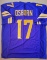KJ Osborn Minnesota Vikings Autographed Custom Football Jersey coa