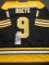 Johnny Bucyk Boston Bruins Autographed & Ins Custom Hockey Jersey coa