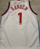 James Harden Los Angeles Clippers Autogrpahed Basketball Jersey coa