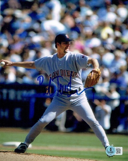 Bob Tewksbury San Diego Padres Autographed 8x10 Photo Hologram