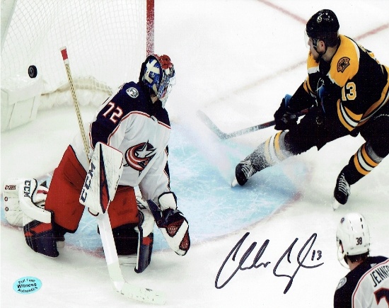 Charlie Coyle Boston Bruins Autographed 8x10 Photo coa
