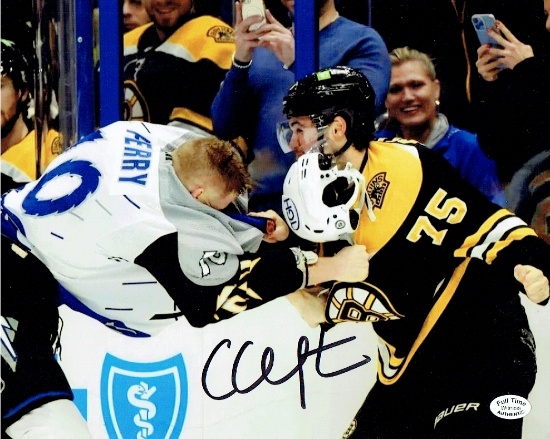 Connor Clifton Boston Bruins Autographed 8x10 Photo coa