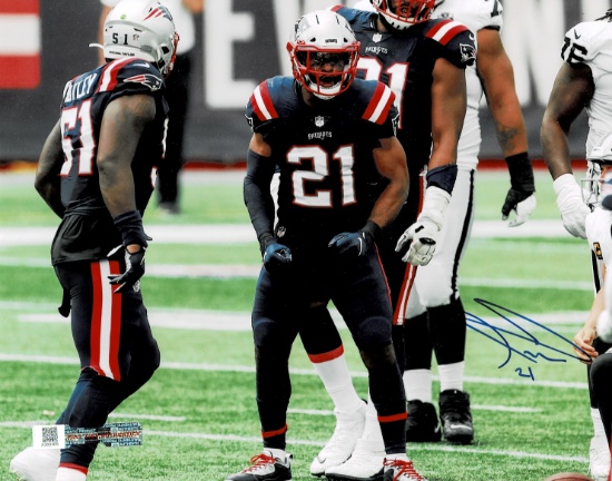 Adrian Phillips New England Patriots Autographed 8x10 Photo coa