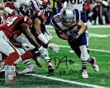 Danny Amendola New England Patriots Autographed SBLI 8x10 photo Hologram