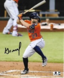 Jose Altuve Houston Astros Autographed 8x10 Photo coa