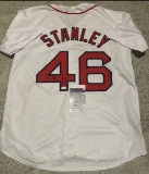 Bob Stanley Boston Red Sox Autographed Custom Baseball Style Jersey coa