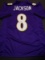 Lamar Jackson Baltimore Ravens Autographed Custom Football Jersey coa