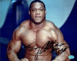 Tony Atlas WWE/WWF Autographed & Insc 8x10 Photo coa