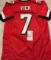 Michael Vick Atlanta Falcons Autographed Custom Football Jersey coa