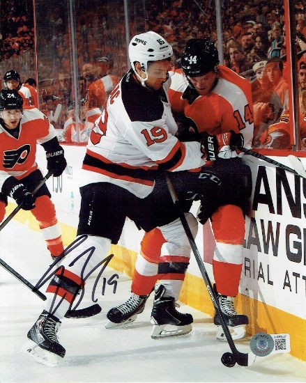 Travis Zajak New Jersey Devils Autographed 8x10 Photo Hologram