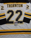 Shawn Thornton Boston Bruins Autographed Custom Hockey Jersey coa