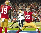George Kittle San Francisco 49ers Autographed 8x10 Photo coa