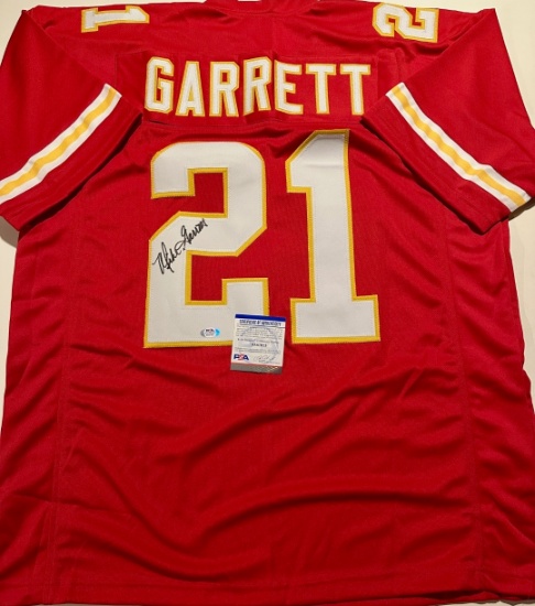 Mike Garrett Kansas City Chiefs Autographed Custom Football Jersey coa