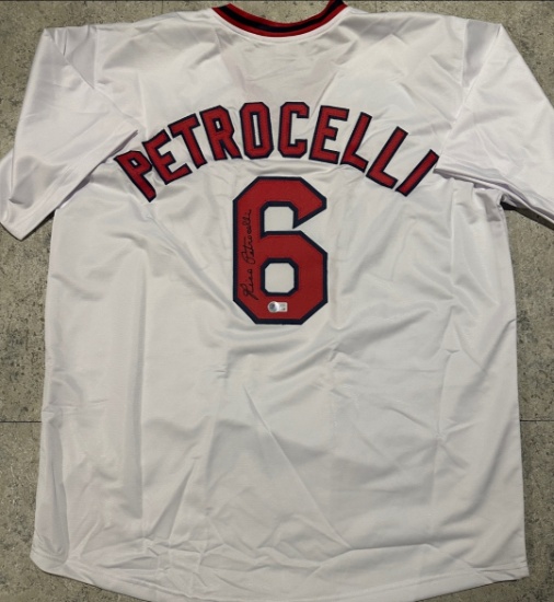 Rico Petrocelli Boston Red Sox Autographed Custom Baseball Jersey Hologram