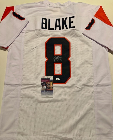 Jeff Blake Cincinnatti Bengals Autographed Custom Football Jersey coa
