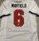 Baker Mayfield Tampa Bay Buccaneers Autographed Custom Football Jersey coa