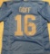Jared Goff Detroit Lions Autographed Custom Alt. Football Jersey coa
