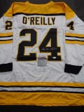 Terry O'Reilly Boston Bruins Autographed & Ins Custom Hockey Jersey coa
