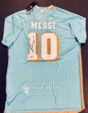 Lionel Messi Inter Miami FC Autographed 2023-24 Adidas Third Soccer Jersey coa