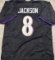 Lamar Jackson Baltimore Ravens Autographed Custom Football Jersey coa