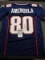 Danny Amendola New England Patriots Autographed & Insc Custom Football Jersey coa