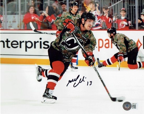 Michael Cammalleri New Jersey Devils Autographed 8x10 Photo Hologram