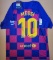 Lionel Messi F.C. Barcelona Autographed 2019-20 Nike Home Soccer Jersey coa