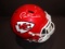 Patrick Mahomes Kansas City Chiefs Autographed Riddell Replica Full Size Helmet coa