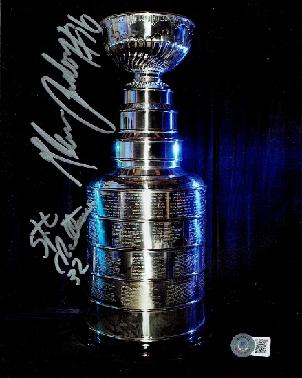 Glenn Anderson & Stephane Matteau Dual Autographed 8x10 Photo Hologram