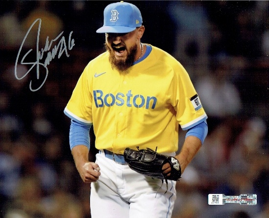 John Schreiber Boston Red Sox Autographed 8x10 Photo coa