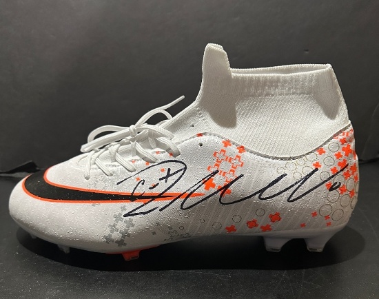 Cristiano Ronaldo Al-Nassr Autographed Nike Soccer Cleat coa