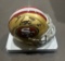 George Kittle San Francisco 49ers Autographed Riddell Mini-Helmet coa
