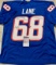Max Lane New England Patriots Autographed & Insc Custom Football Jersey coa