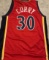 Stephen Curry Golden State Warriors 09-10 Autographed Custom Basketball Jersey coa