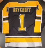 Andrew Raycroft Boston Bruins Autographed Custom Hockey Jersey coa