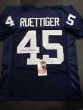 Rudy Ruettiger Notre Dame Fighting Irish Autographed Custom Football Jersey coa